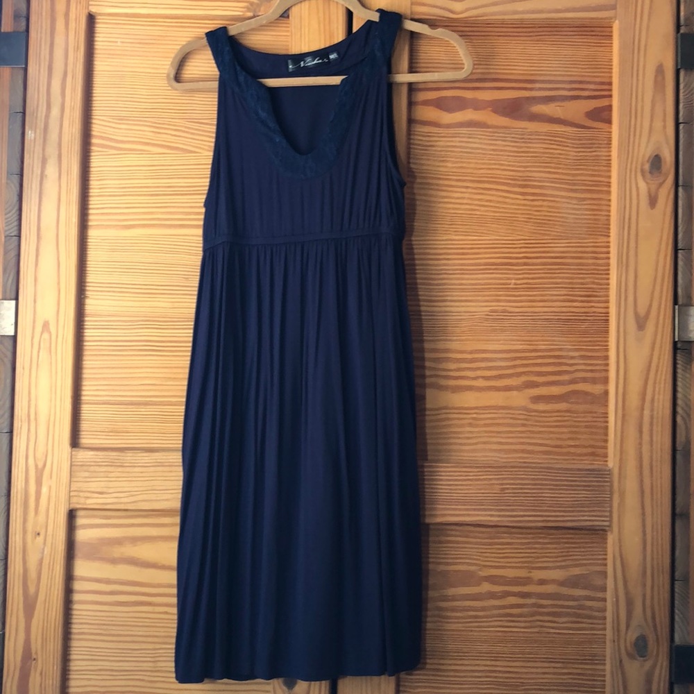 Navy blue dress